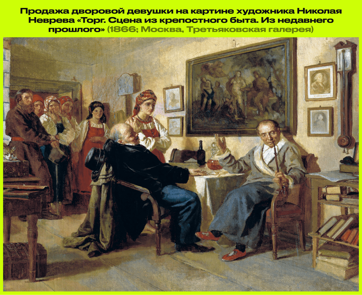 Крепостное право в России: что, почему и зачем?
